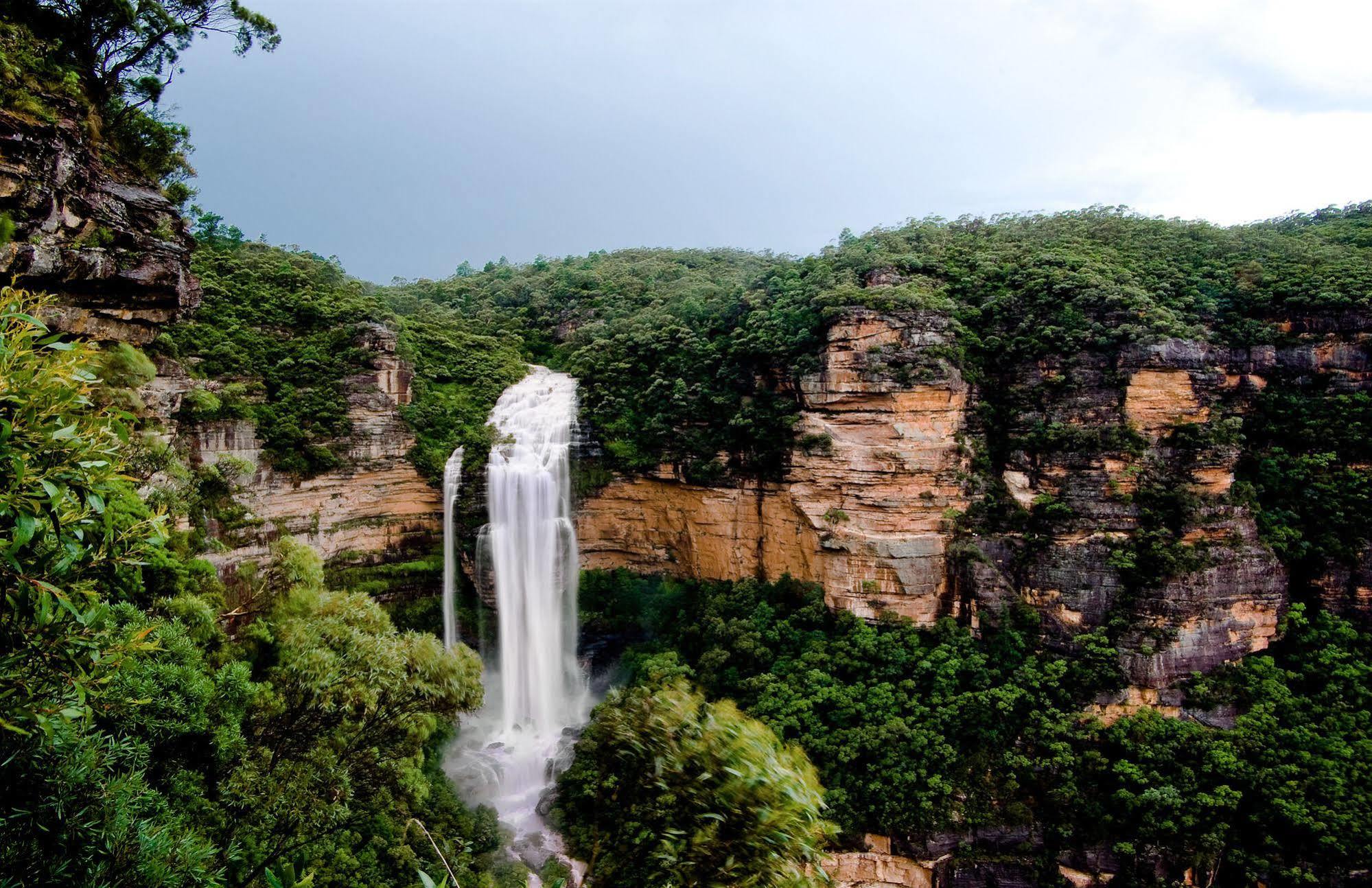 Falls Mountain Retreat Blue Mountains Wentworth Falls Buitenkant foto